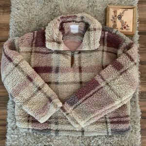NWOT Thread & Supply Sherpa Pullover
